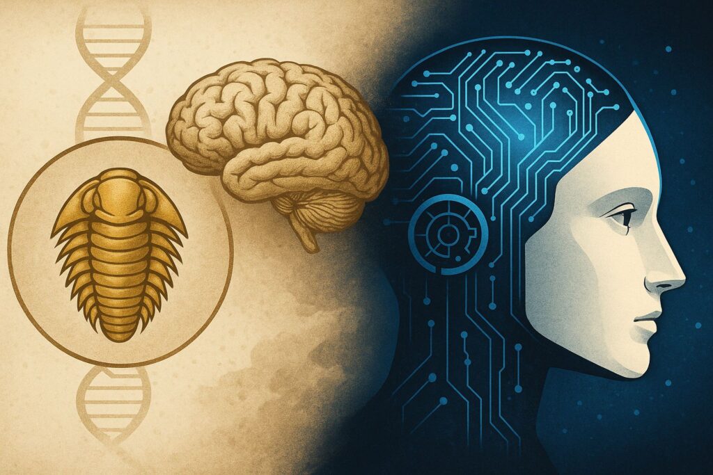 The evolution of artificial intelligence: the brain and neural networks are two stages of the same evolution