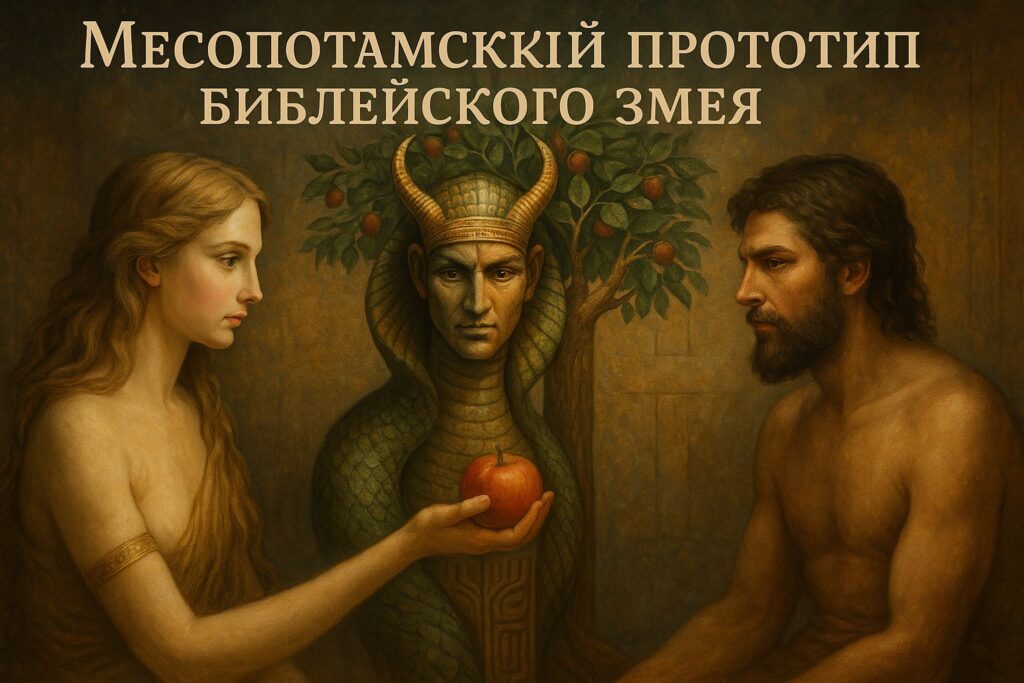 The Fall of Man and the biblical serpent — Mesopotamian prototype and moral authority